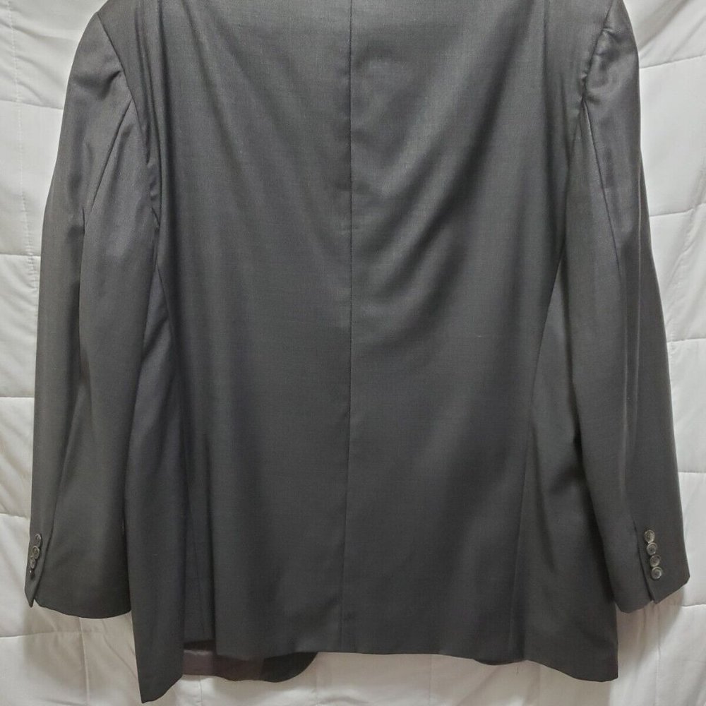 Sartoriale Marzotto Blazer Sport Coat Jacket Men Italy 44L  Dark Gray wool - Picture 2 of 12
